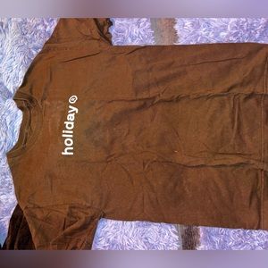 Holiday Brown Gildan S Shortsleeve